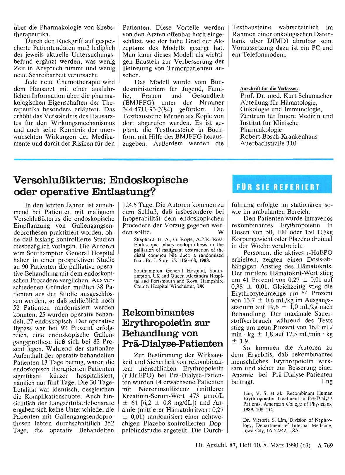 Vorschauseite 1: Verschlußikterus: Endoskopische oder operative Entlastung?
