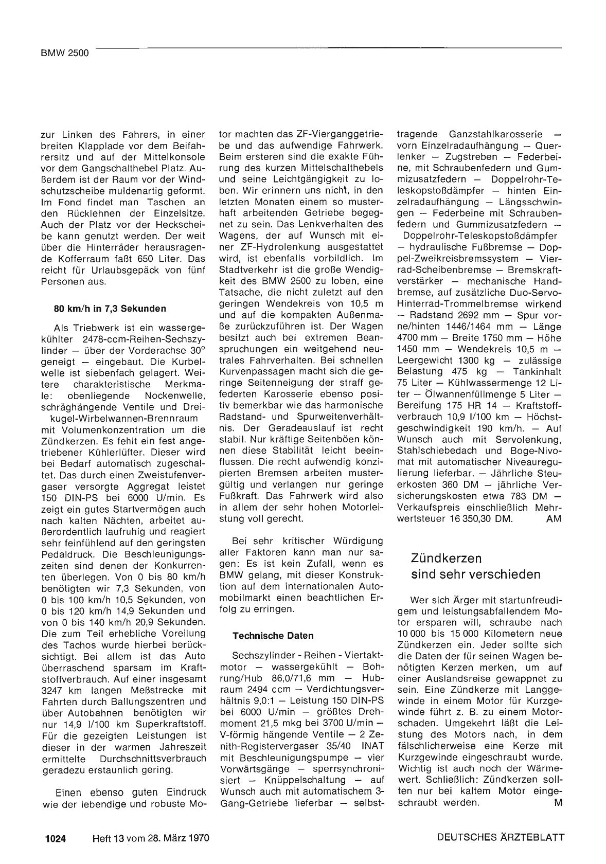 Vorschauseite 1: Zündkerzen sind sehr verschieden