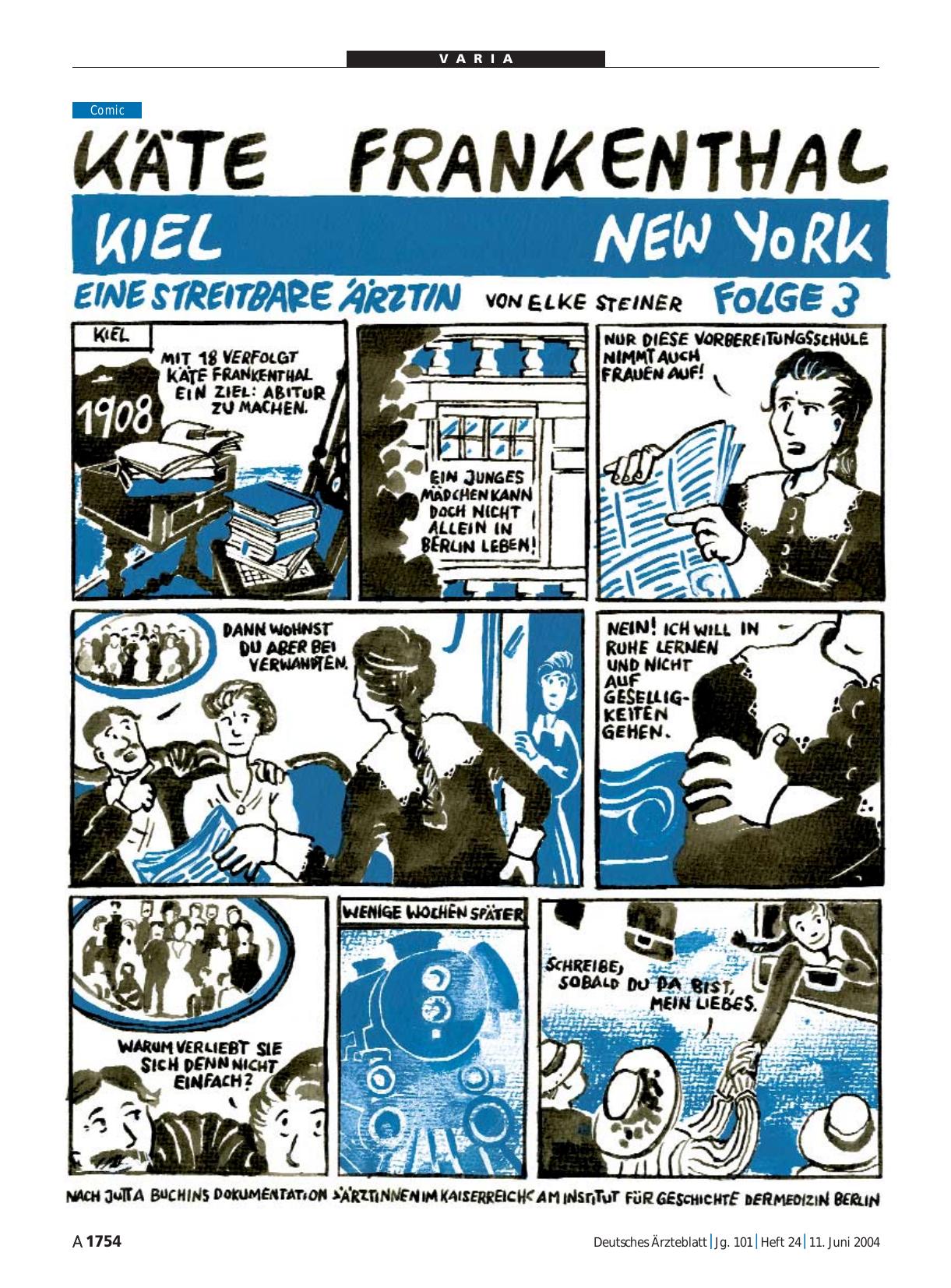 Vorschauseite 1: Käte Frankenthal