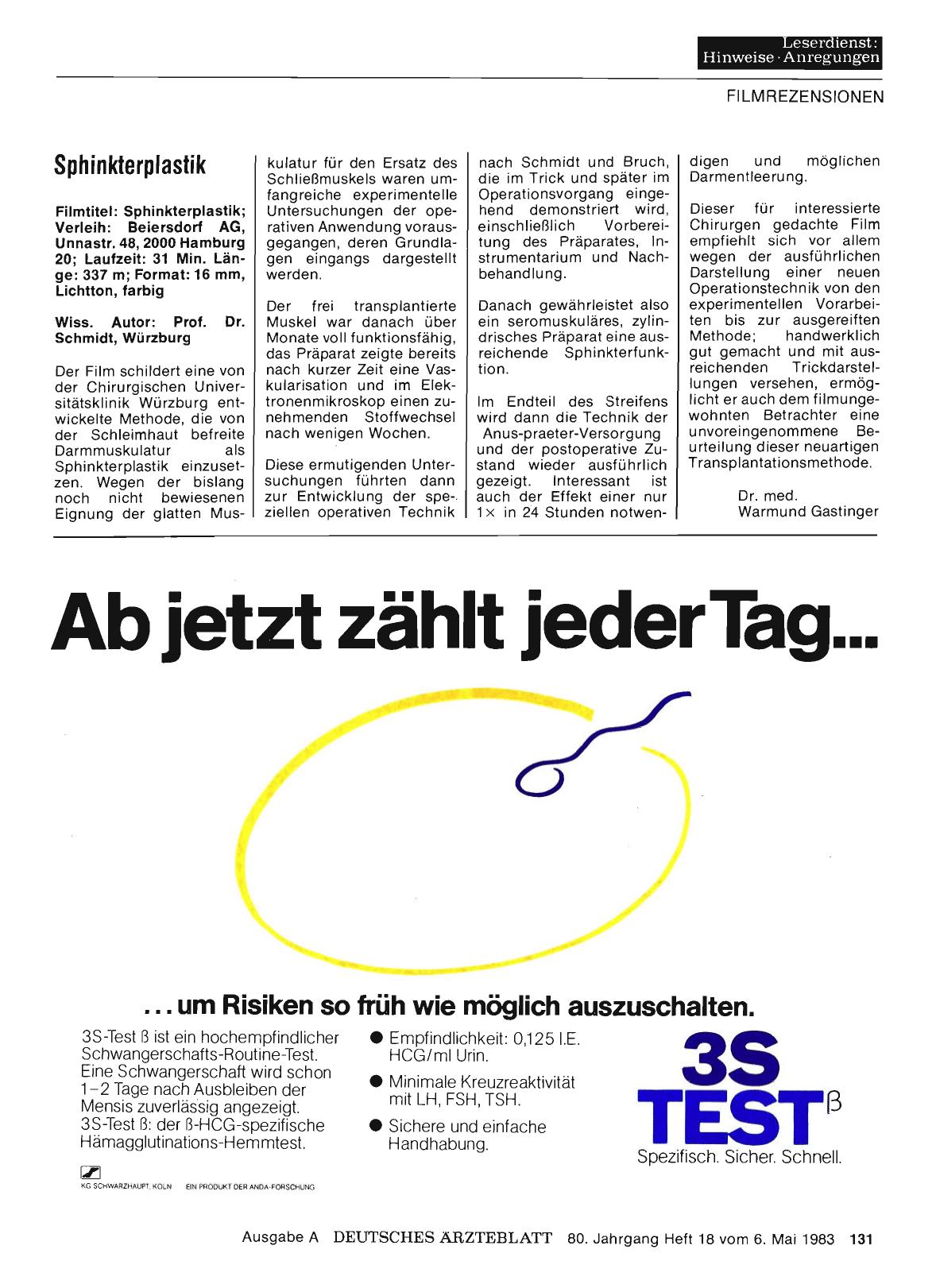 Vorschauseite 1: Sphinkterplastik