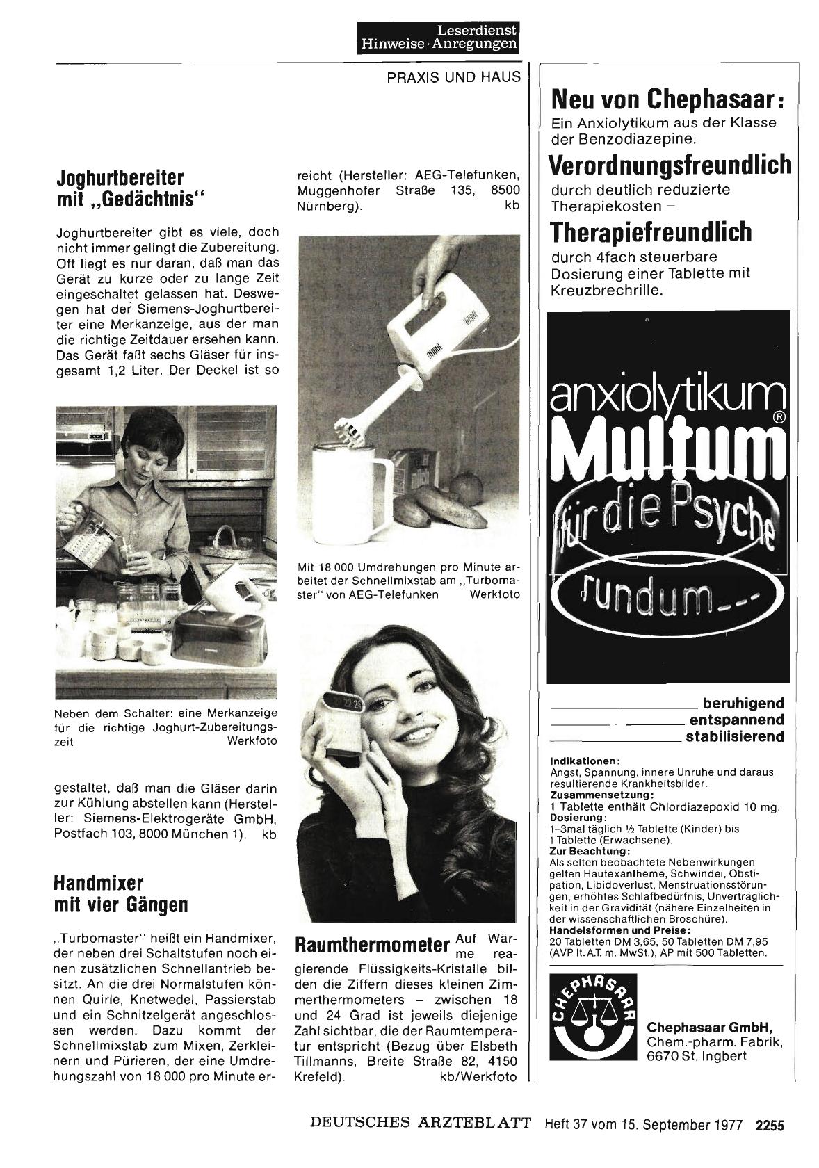 Vorschauseite 1: Handmixer mit vier Gängen
