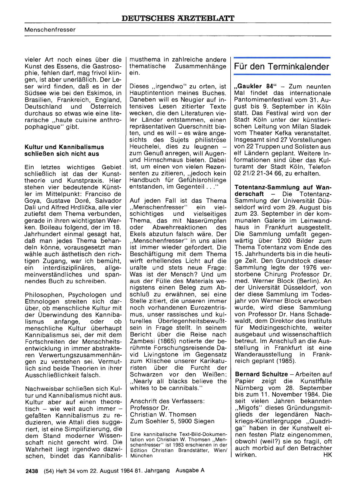 Vorschauseite 1: Für den Terminkalender