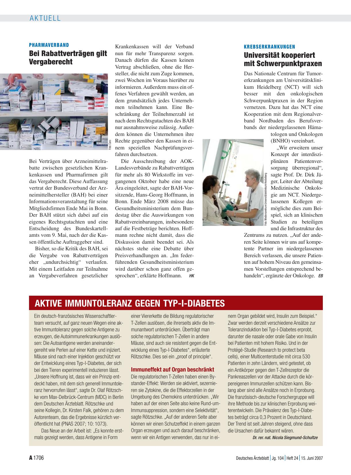 Vorschauseite 1: Pharmaverband: Bei Rabattverträgen gilt Vergaberecht