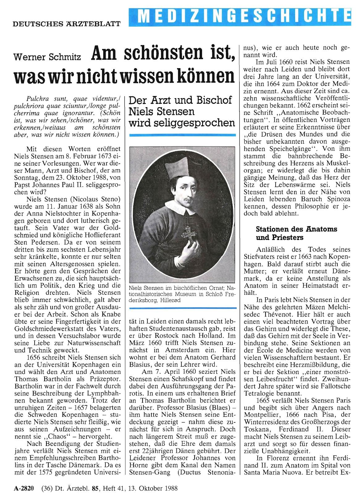 Vorschauseite 1: Am schönsten ist, was wir nicht wissen können
