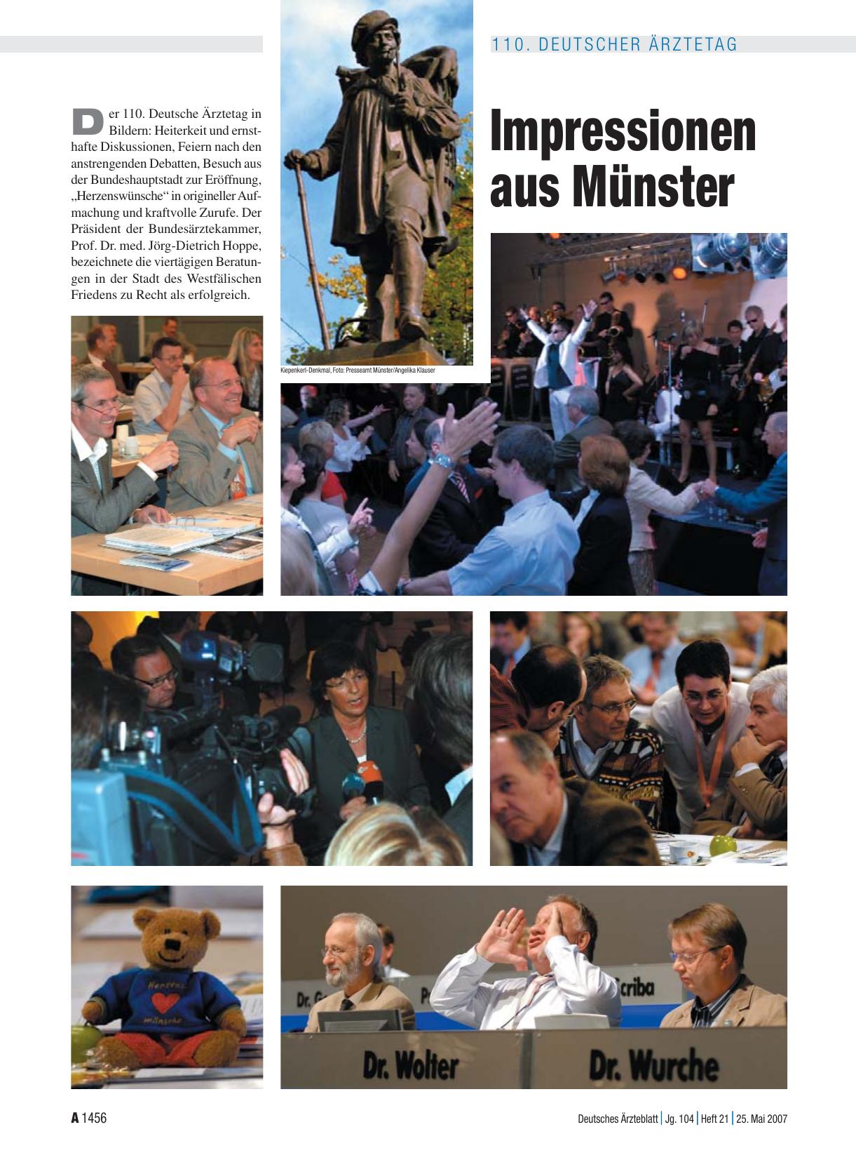 Vorschauseite 1: Impressionen aus Münster