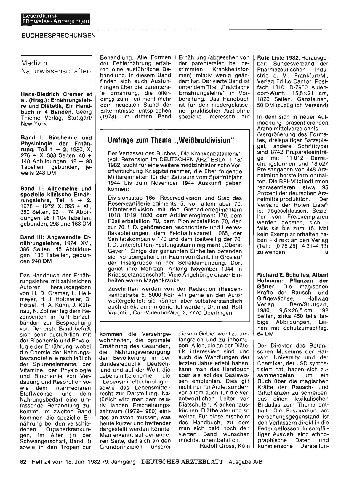 Vorschauseite 1: Medizin, Naturwissenschaften