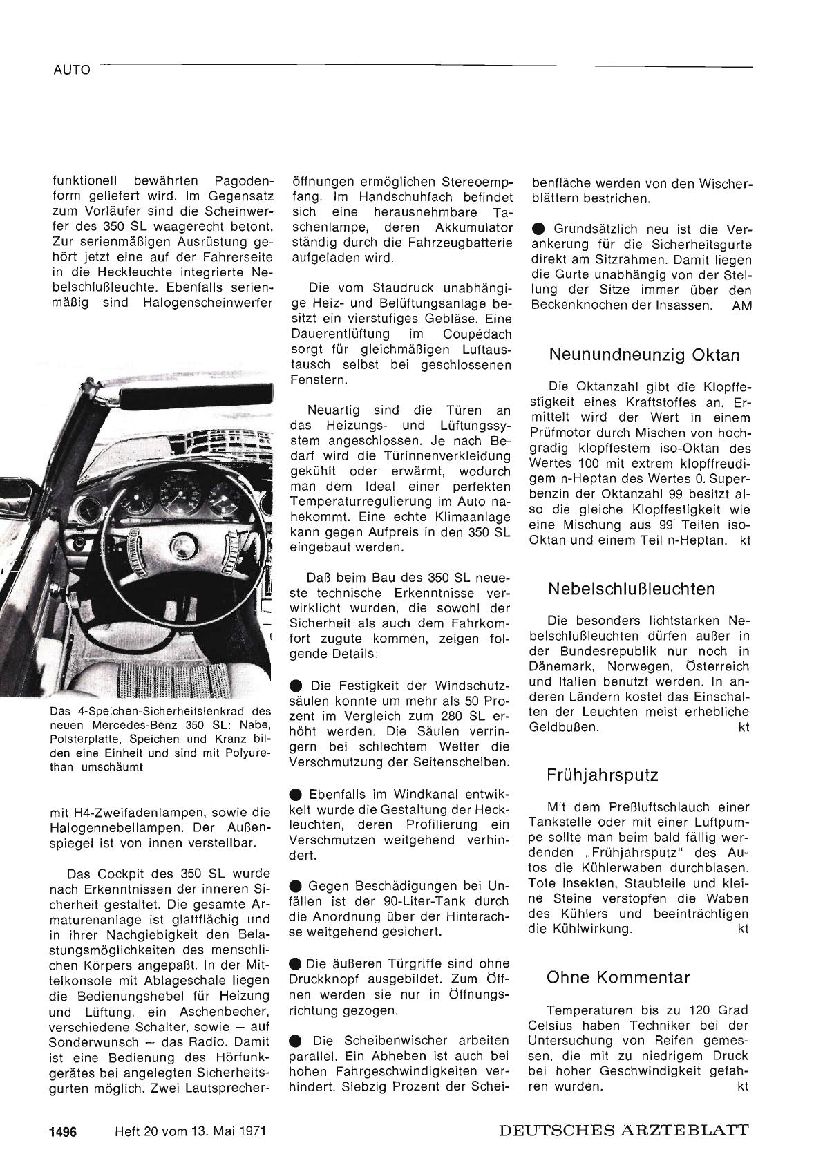 Vorschauseite 1: Neunundneunzig Oktan / Nebelschlußleuchten / Frühjahrsputz / Ohne Kommentar