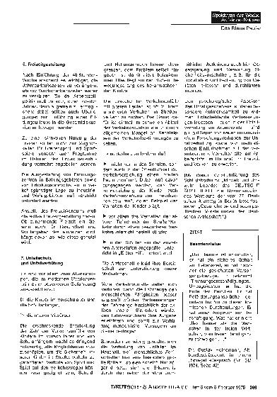 Vorschauseite 1: Beamtenstatus