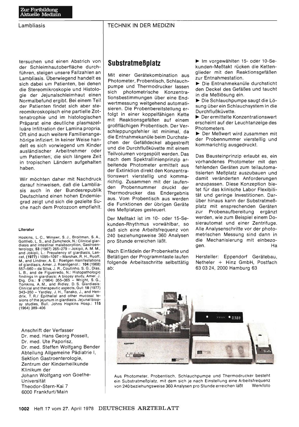 Vorschauseite 1: Substratmeßplatz
