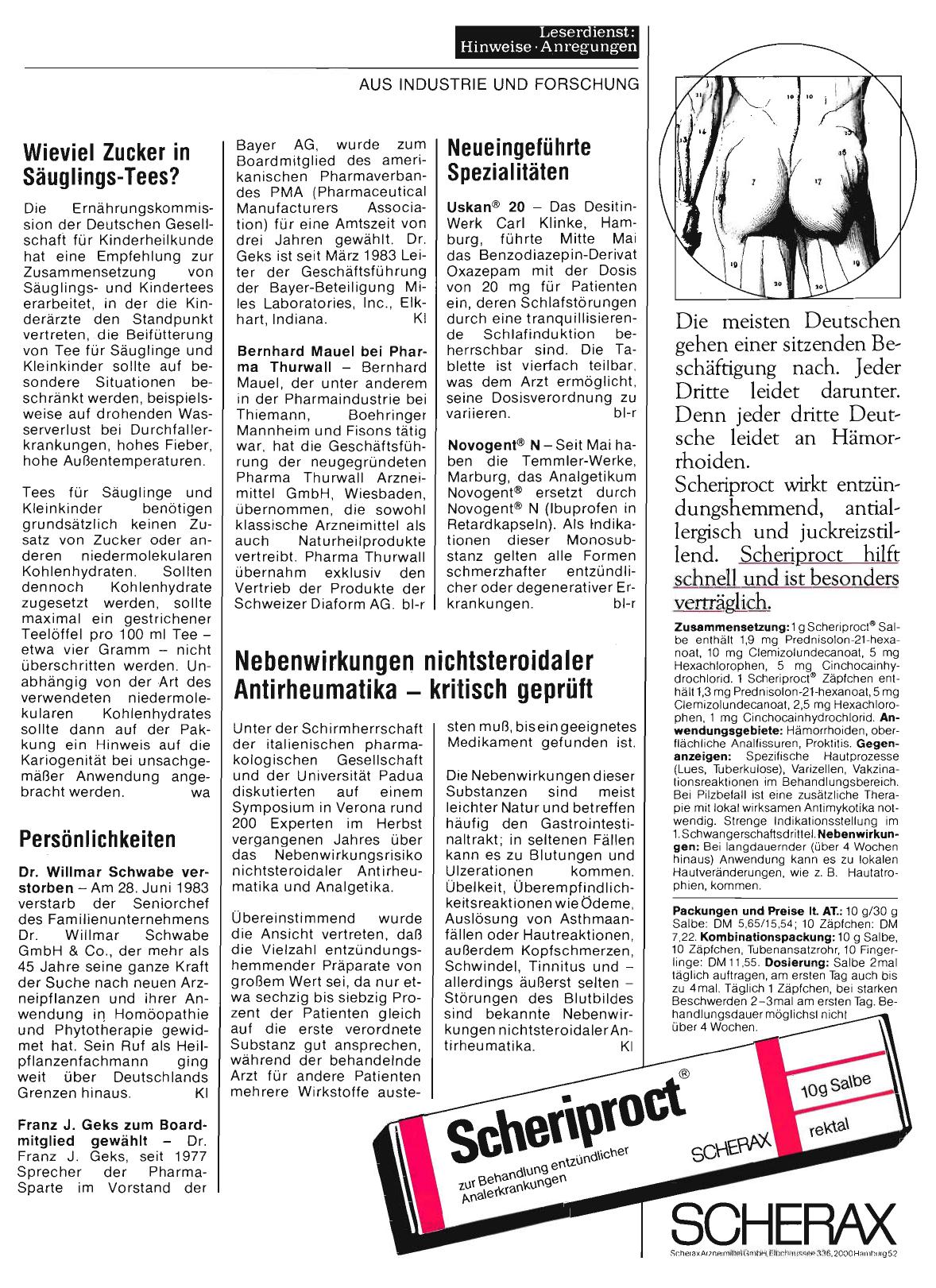 Vorschauseite 1: Wieviel Zucker in Säuglings-Tees?