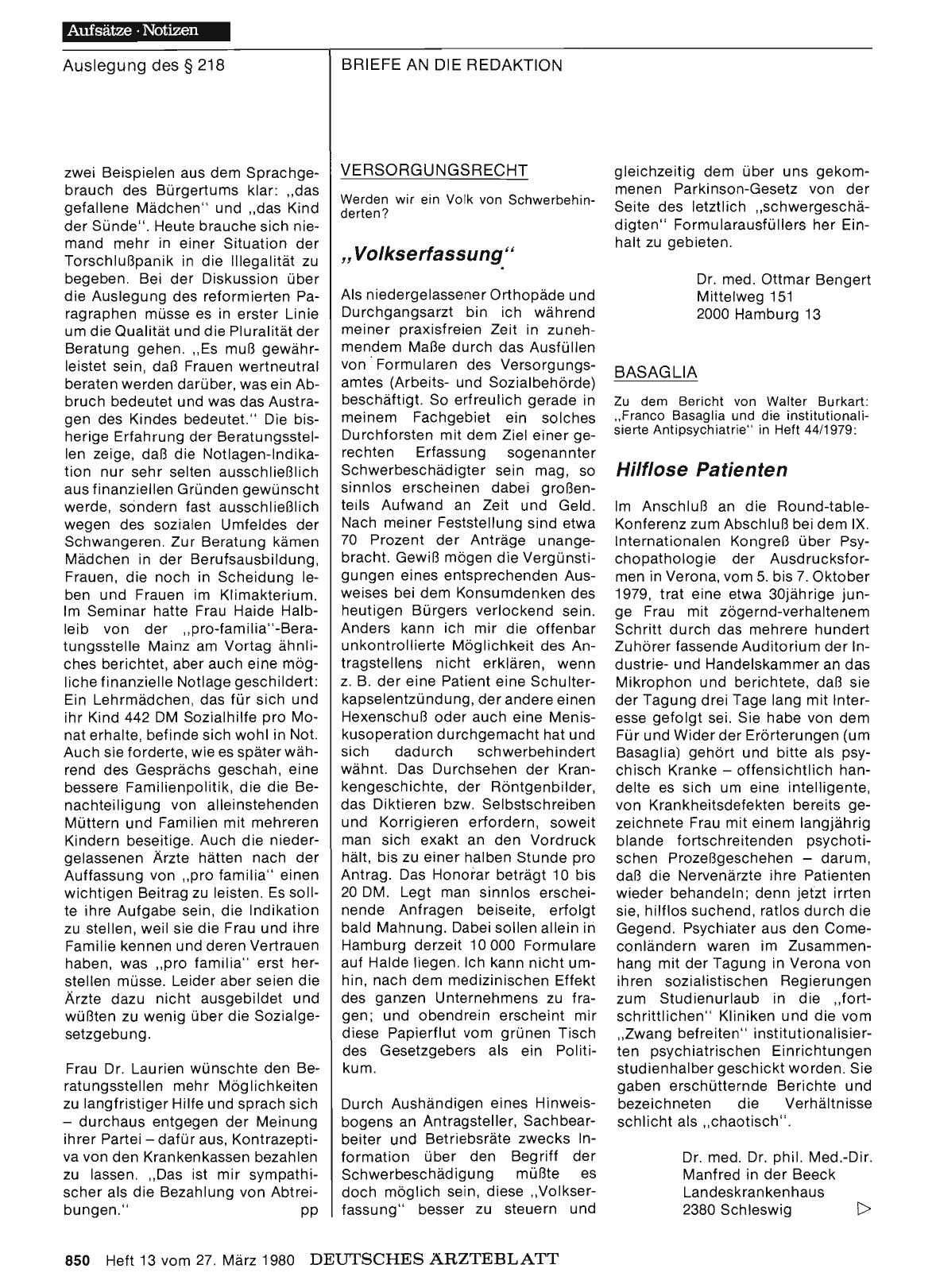 Vorschauseite 1: VERSORGUNGSRECHT: „Volkserfassung“