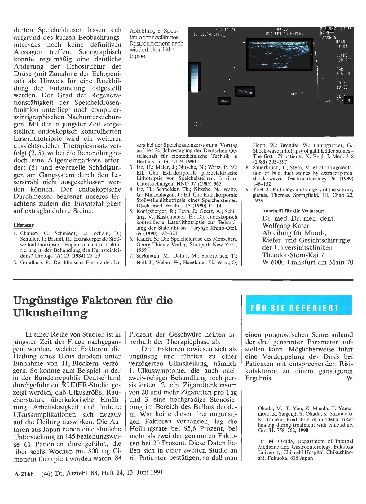 Vorschauseite 1: Ungünstige Faktoren für die Ulkusheilung