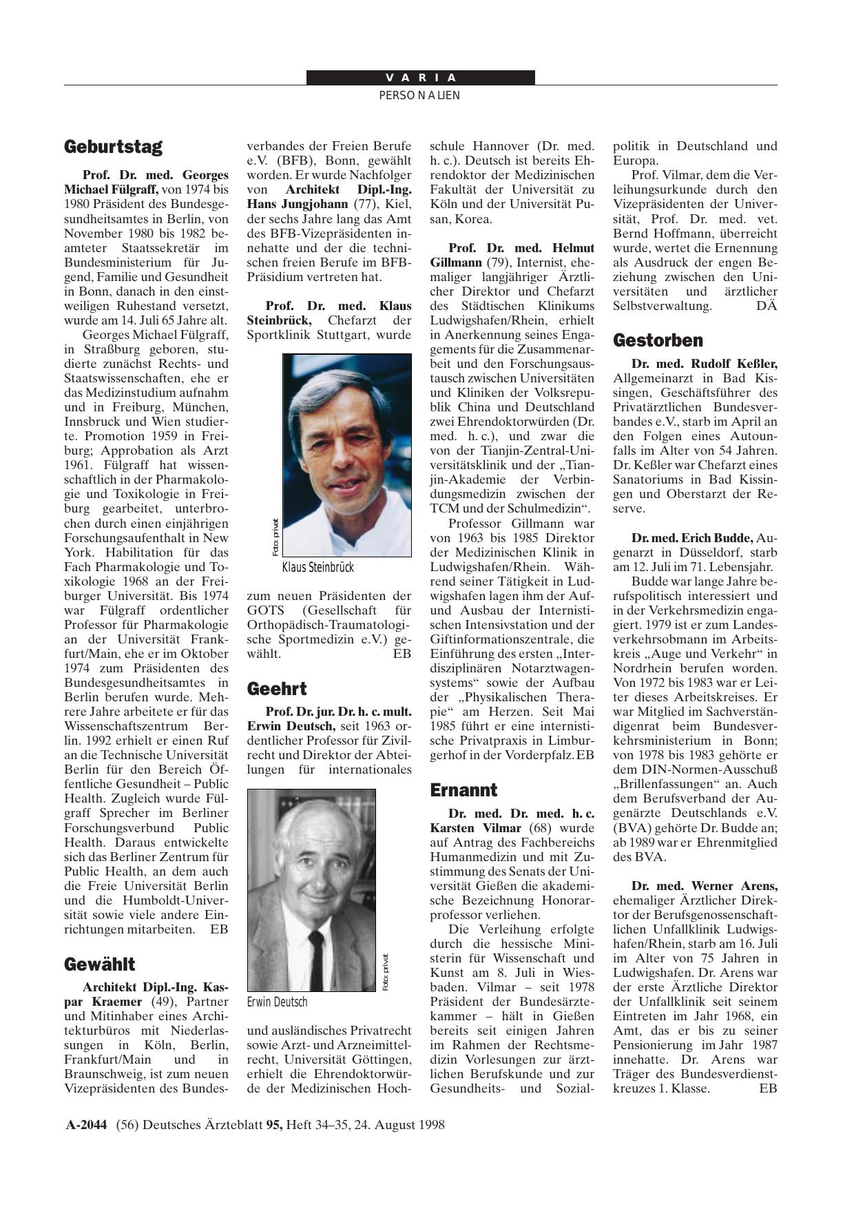 Vorschauseite 1: Ernannt
