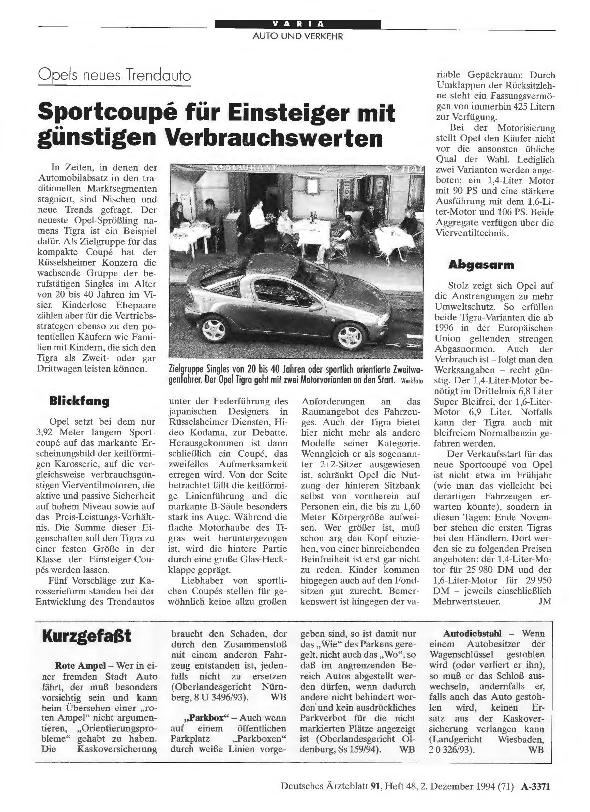 Vorschauseite 1: Kurzgefaßt