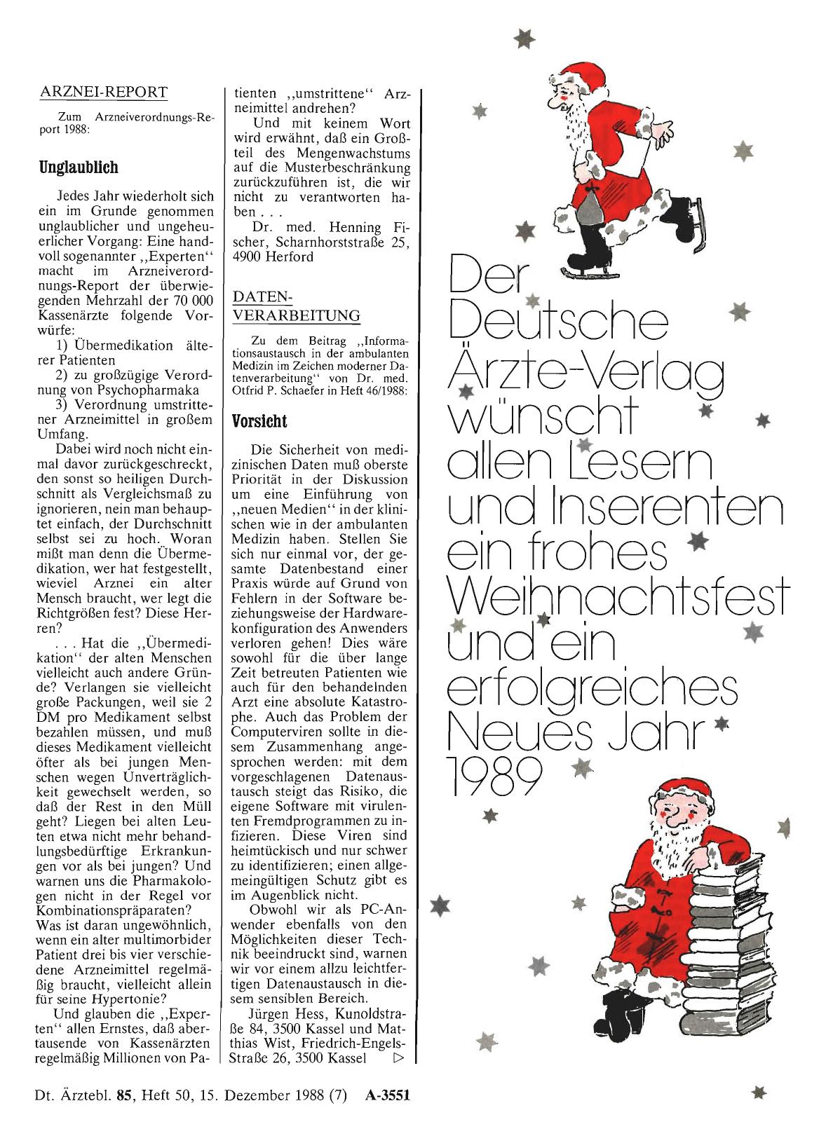 Vorschauseite 1: ARZNEI-REPORT: Unglaublich