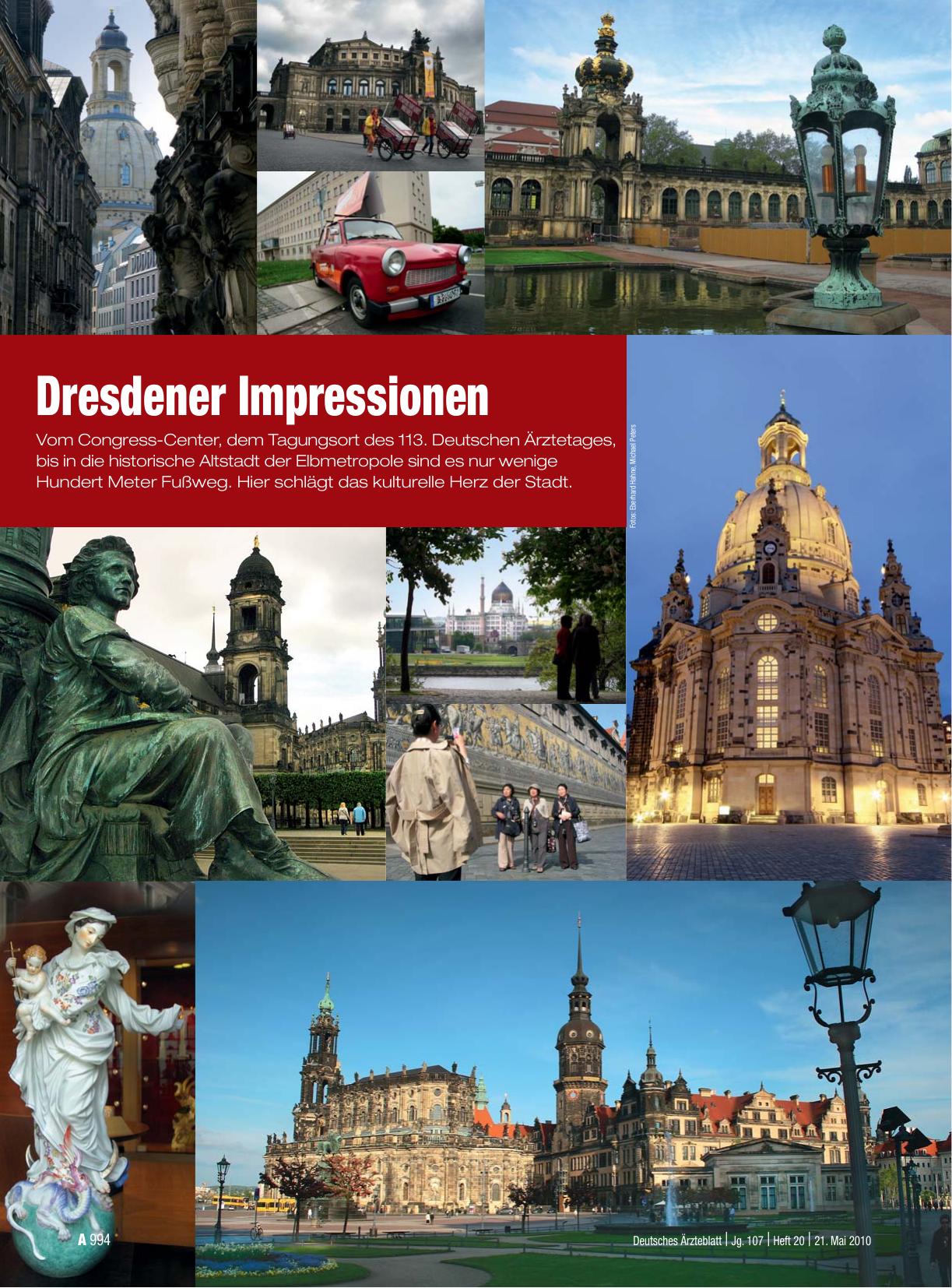 Vorschauseite 1: Dresdener Impressionen