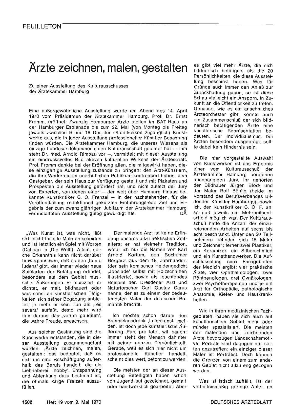 Vorschauseite 1: Ärzte zeichnen, malen, gestalten