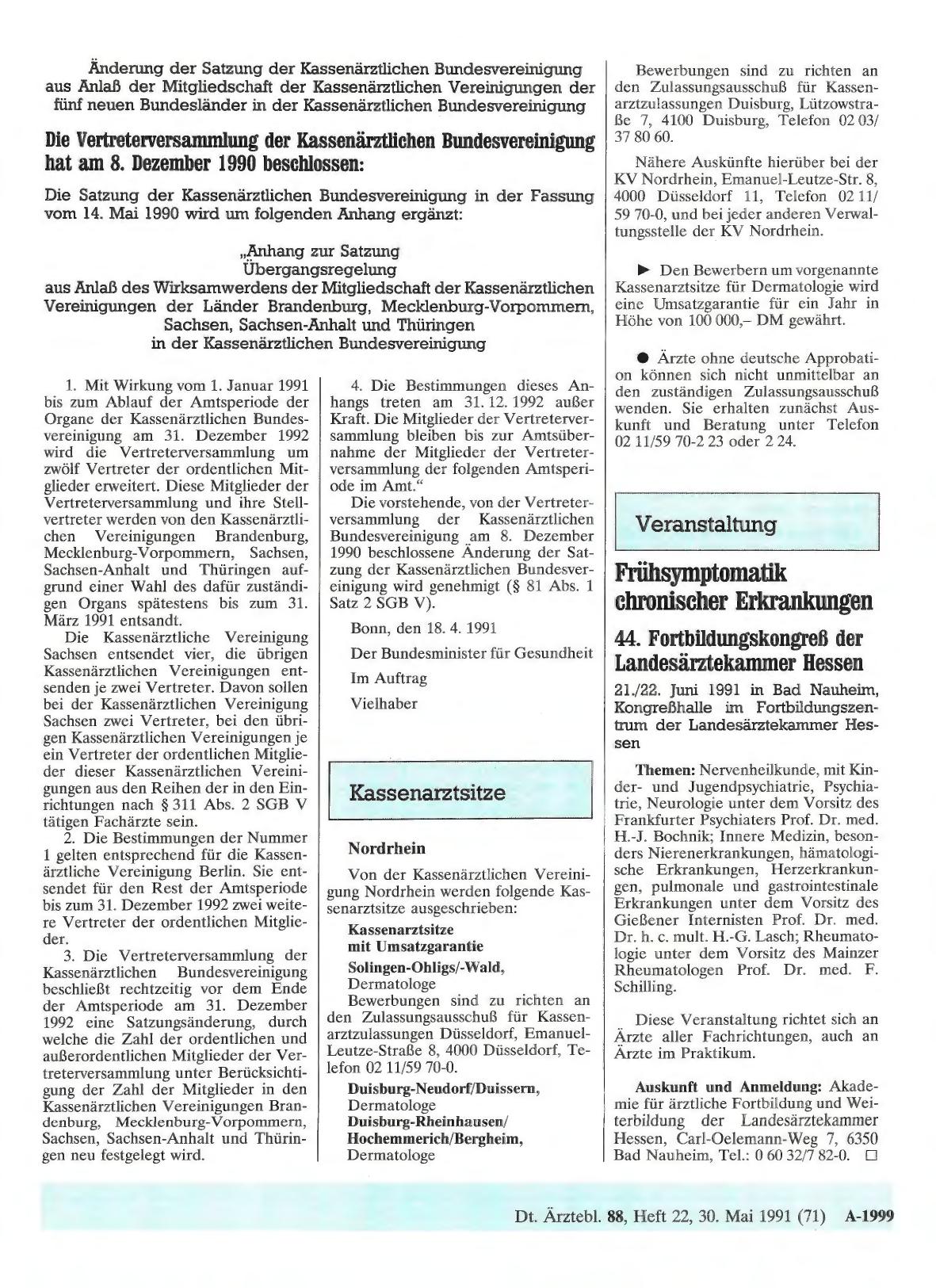 Vorschauseite 1: Veranstaltung
