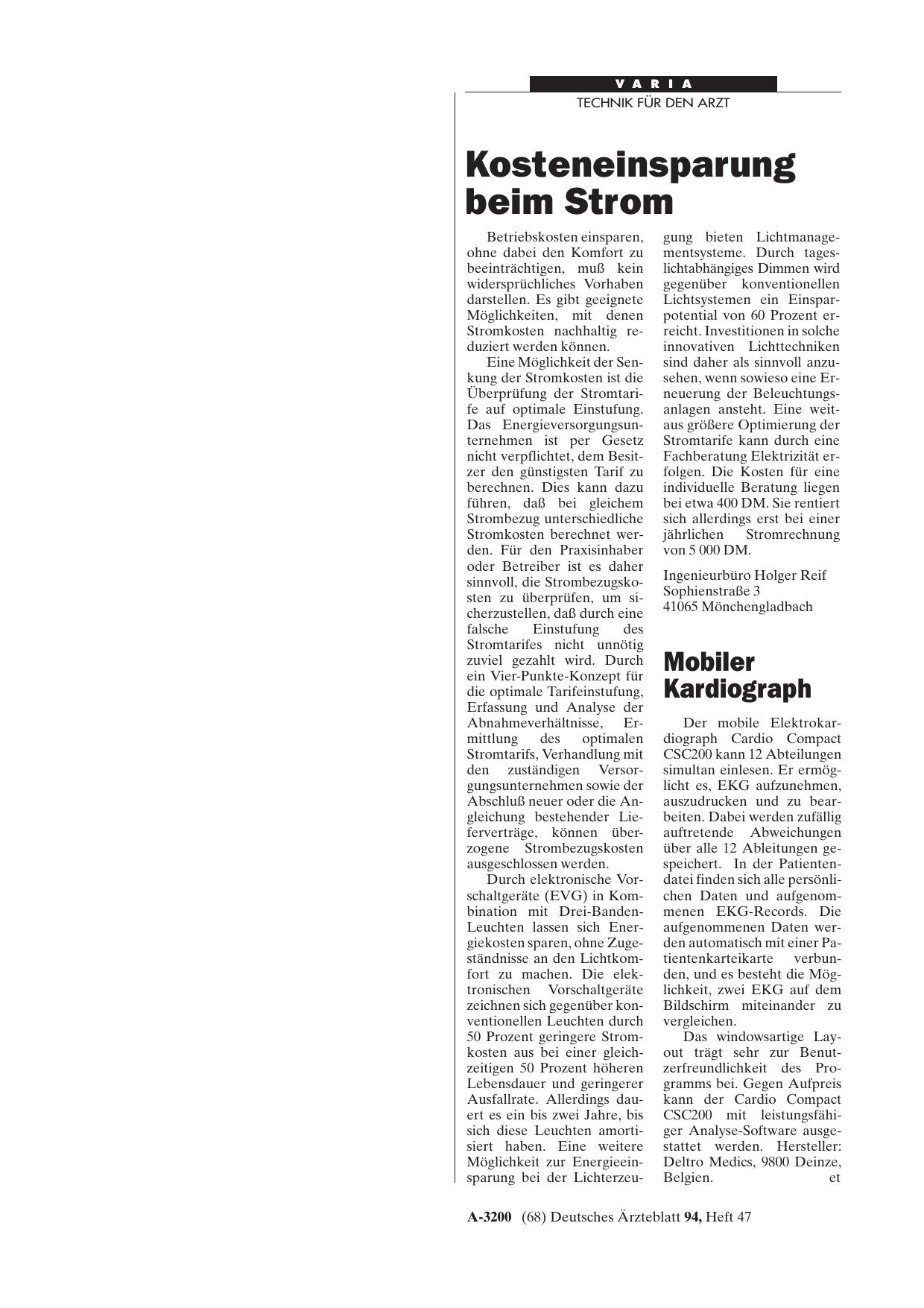 Vorschauseite 1: Mobiler Kardiograph