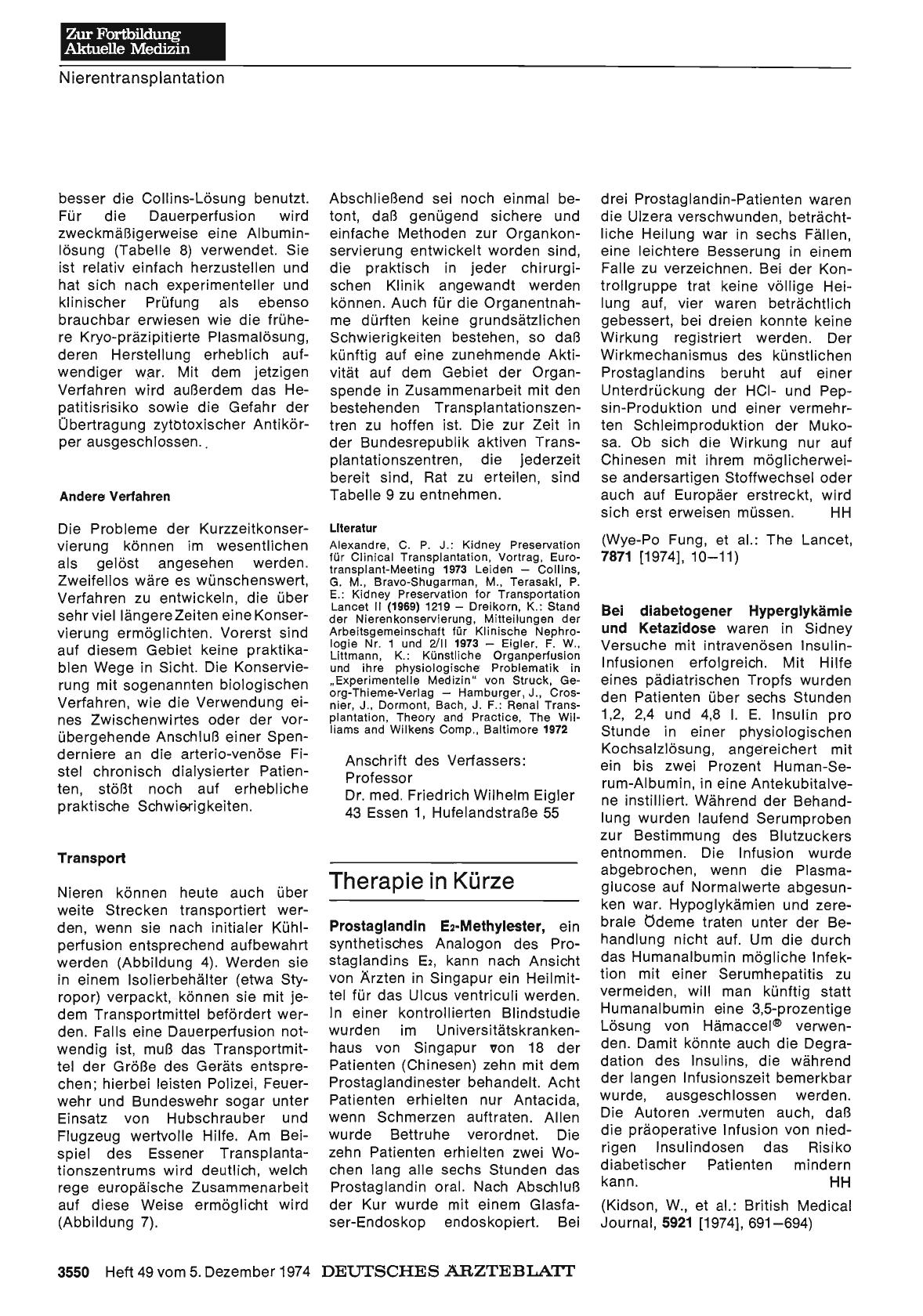 Vorschauseite 1: Therapie in Kürze