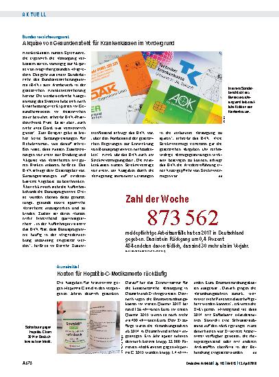 Vorschauseite 1: Zahl der Woche 873 562