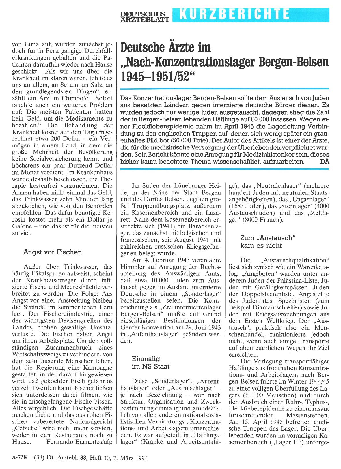 Vorschauseite 1: Deutsche Ärzte im „Nach-Konzentrationslager Bergen-Belsen 1945-1951/52“