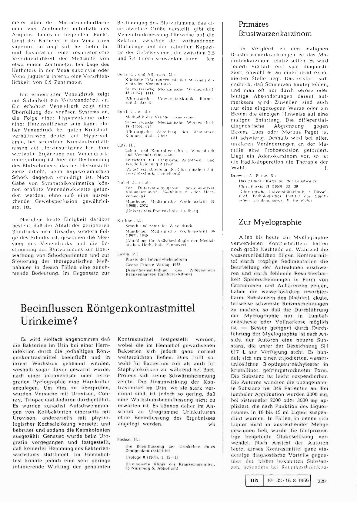 Vorschauseite 1: Zur Myelographie