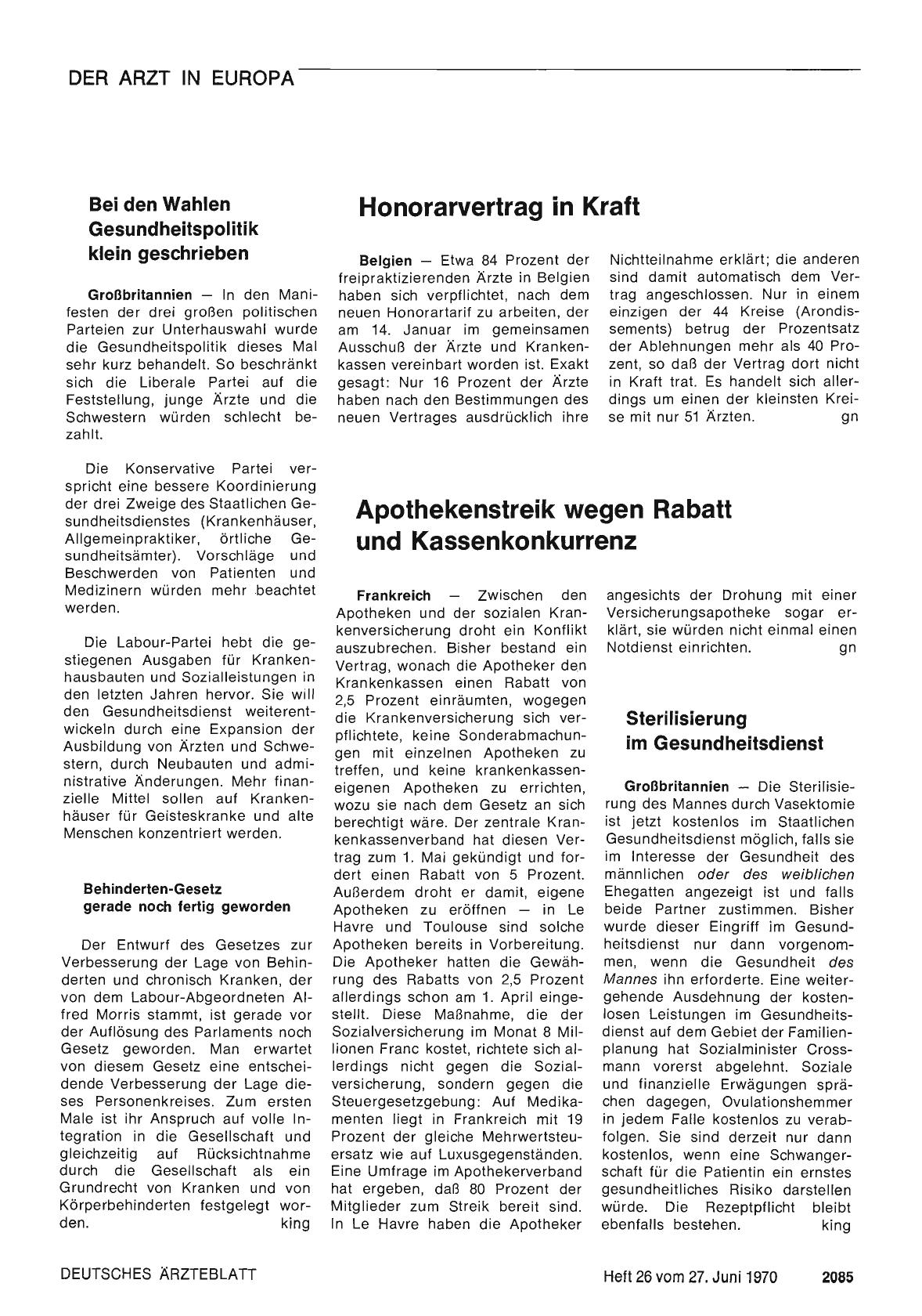 Vorschauseite 1: Sterilisierung im Gesundheitsdienst