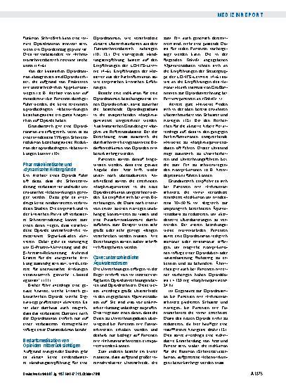 Vorschauseite 2: Schmerztherapie: Tücken der Opioidrotation in der täglichen Routine
