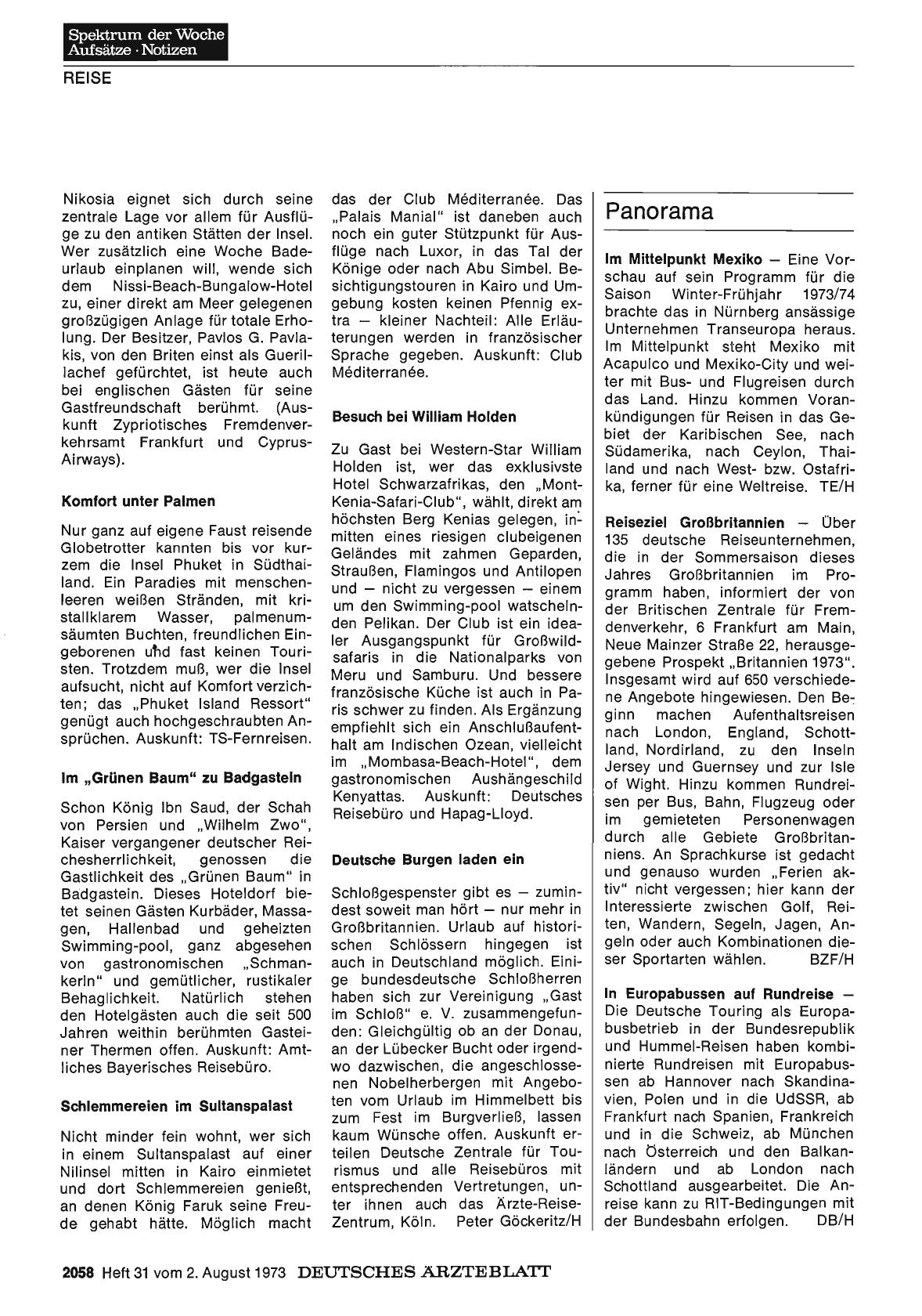 Vorschauseite 1: Panorama