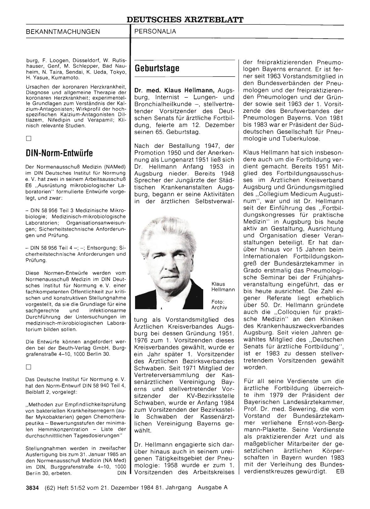 Vorschauseite 1: DIN-Norm-Entwürfe