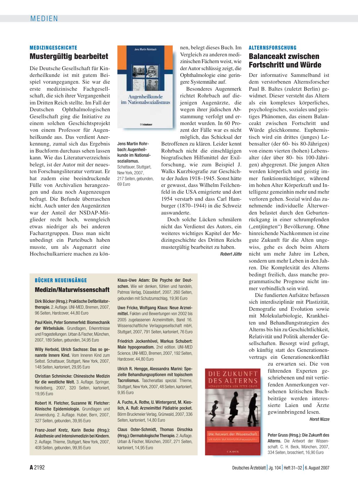 Vorschauseite 1: Bücher Neueingänge