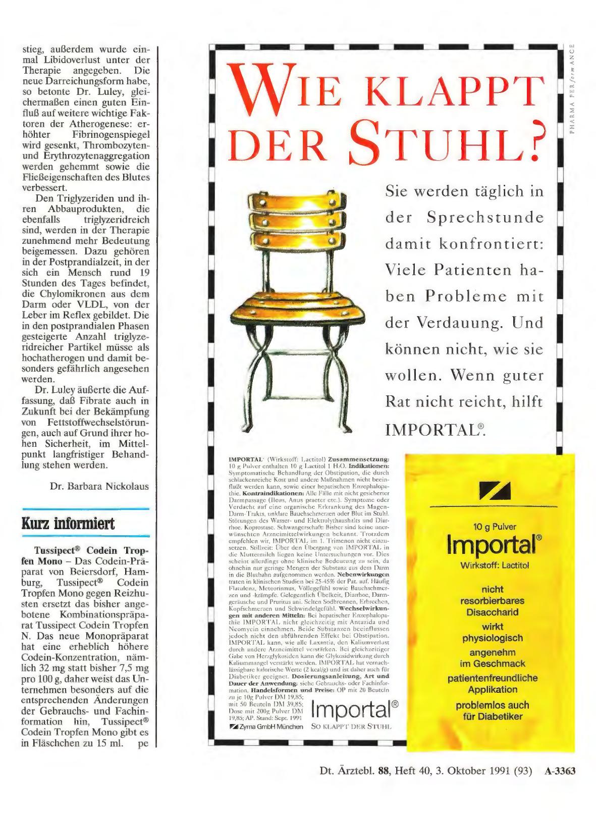 Vorschauseite 1: Kurz informiert