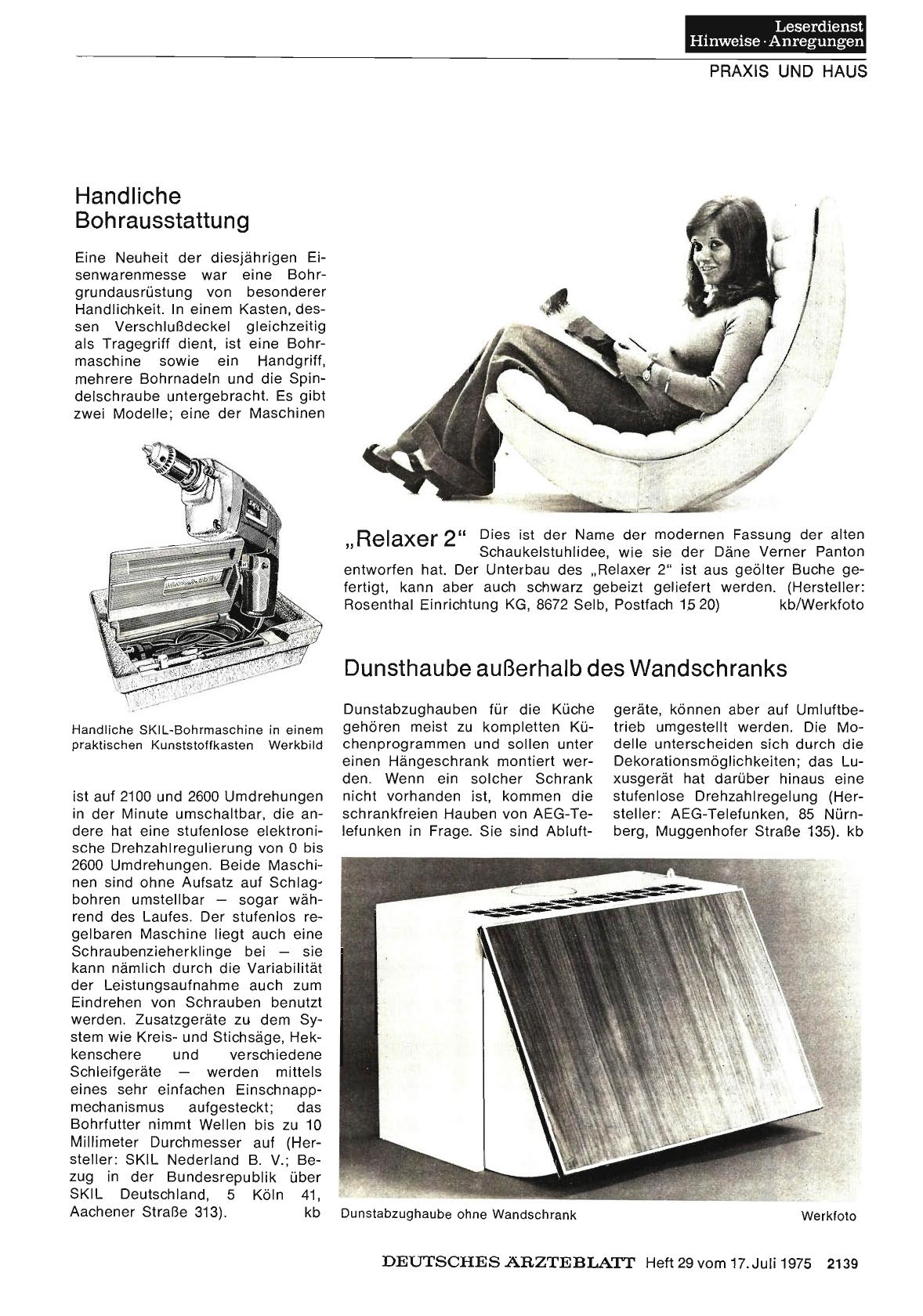 Vorschauseite 1: Handliche Bohrausstattung