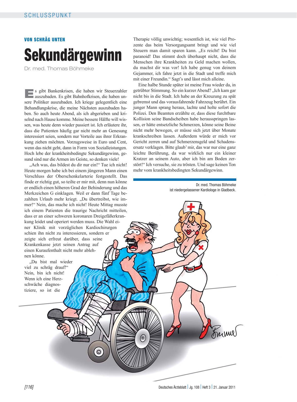 Vorschauseite 1: Von schräg unten: Sekundärgewinn