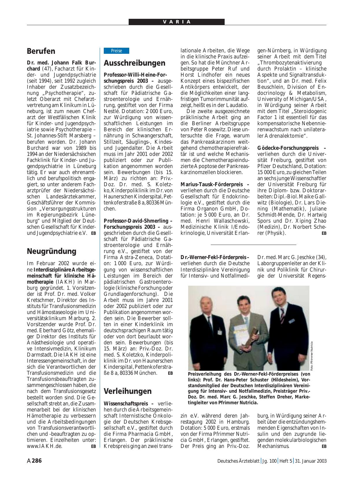 Vorschauseite 1: Neugründung