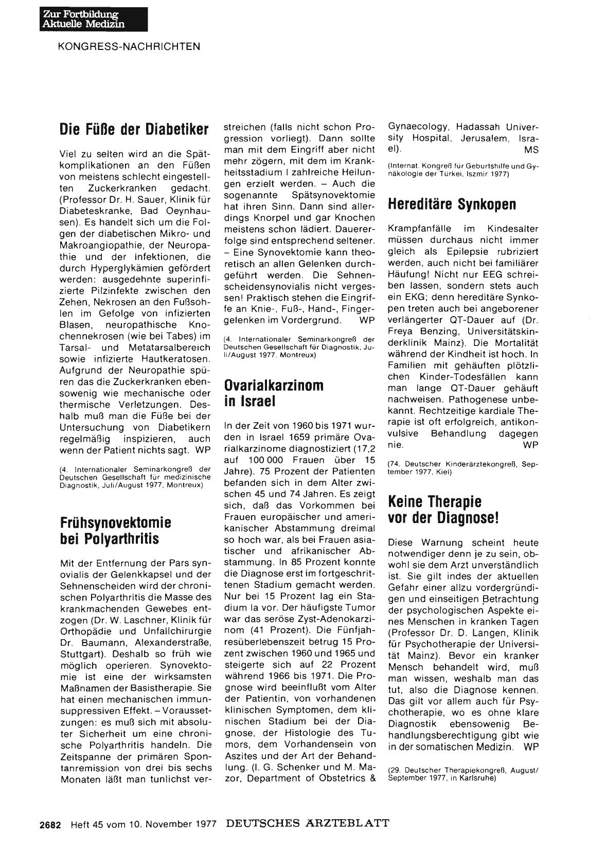 Vorschauseite 1: Die Füße der Diabetiker