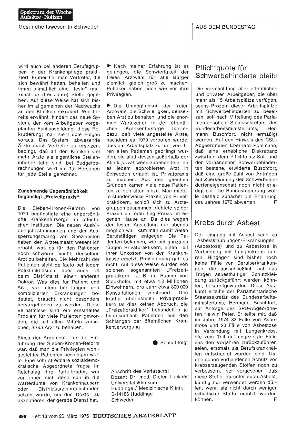 Vorschauseite 1: Pflichtquote für Schwerbehinderte bleibt