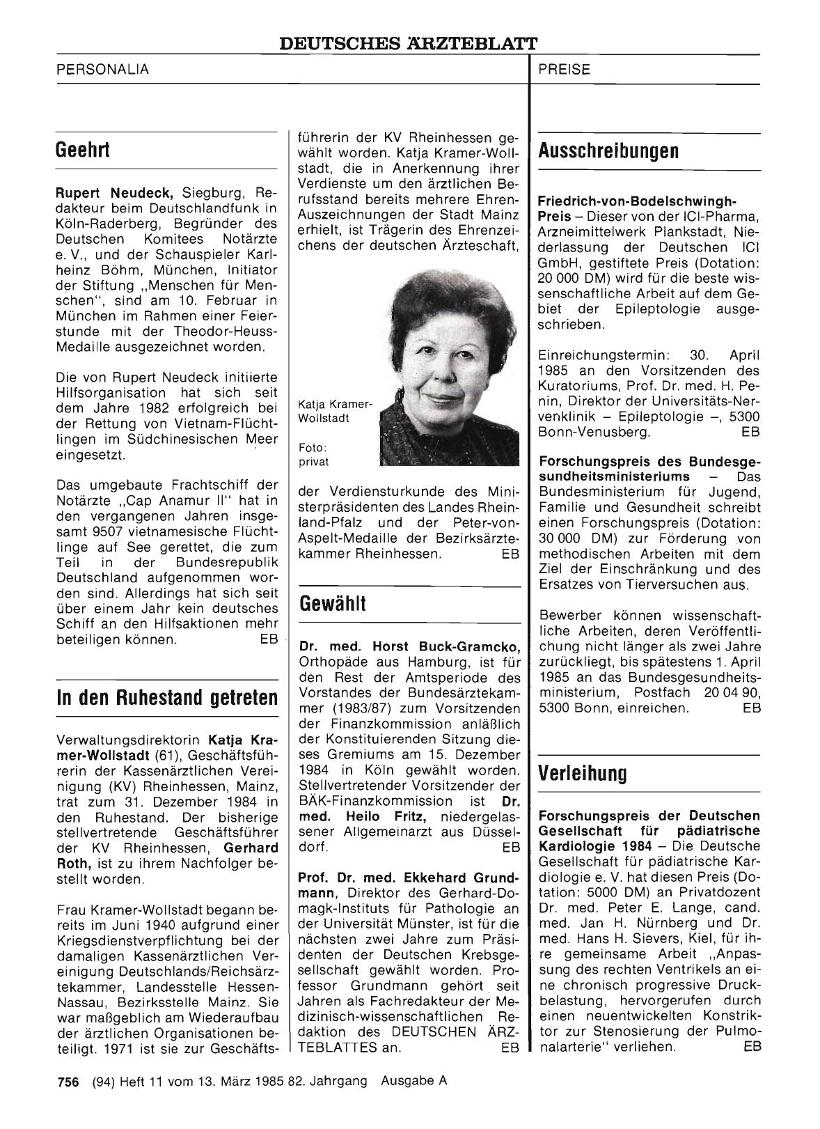 Vorschauseite 1: Geehrt