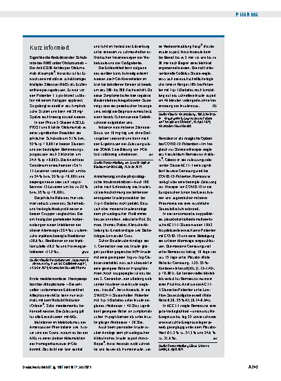 Vorschauseite 1: Kurz informiert