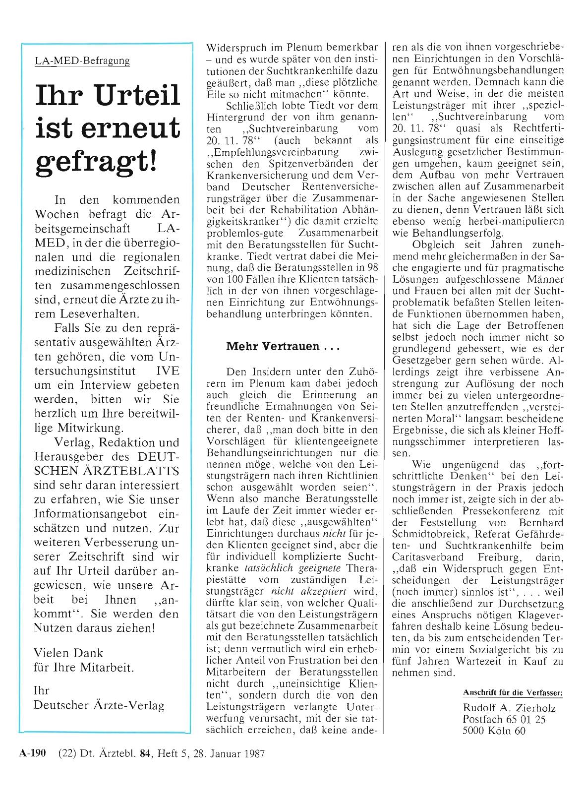 Vorschauseite 1: Ihr Urteil ist erneut gefragt!