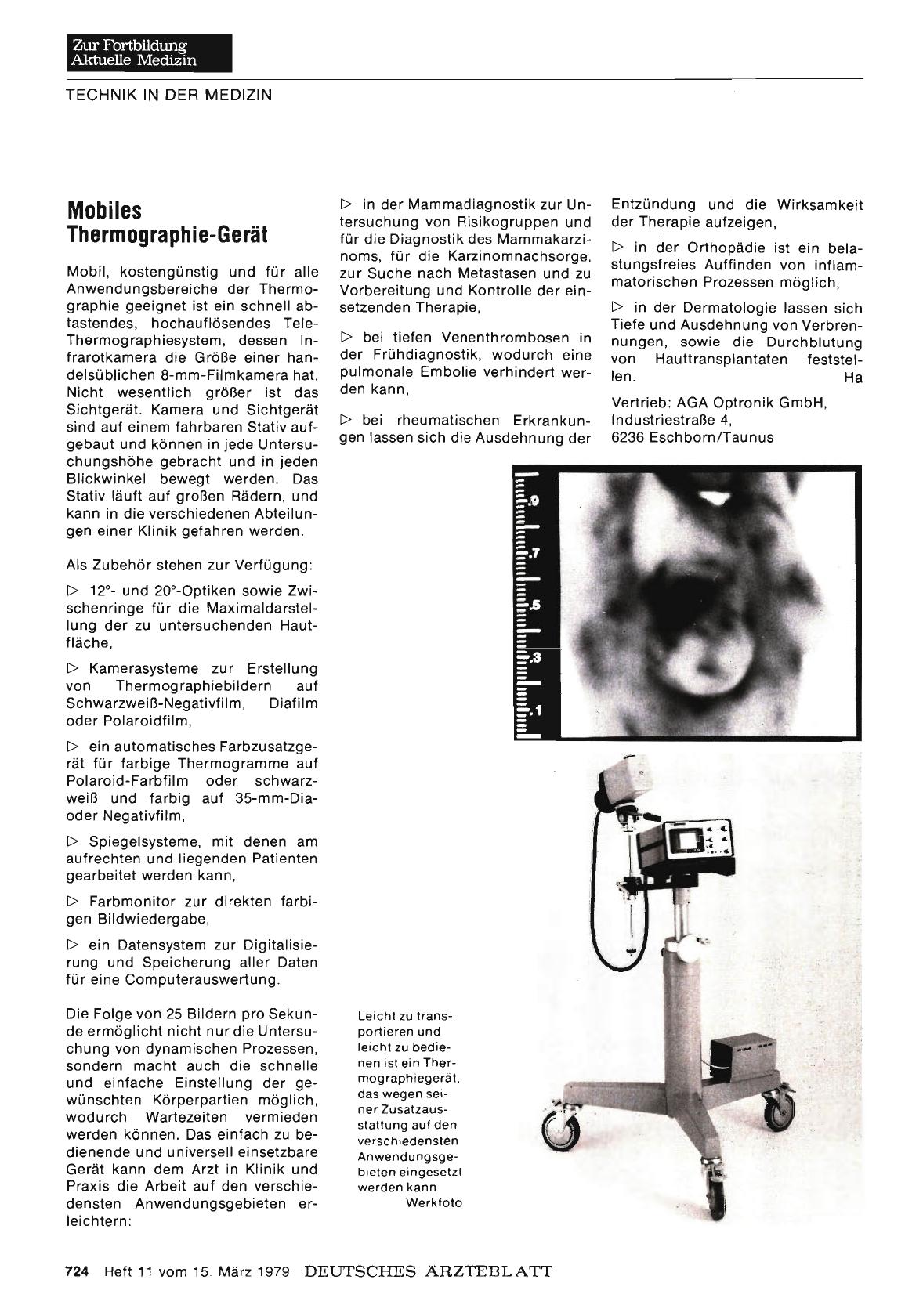 Vorschauseite 1: Mobiles Thermographie-Gerät