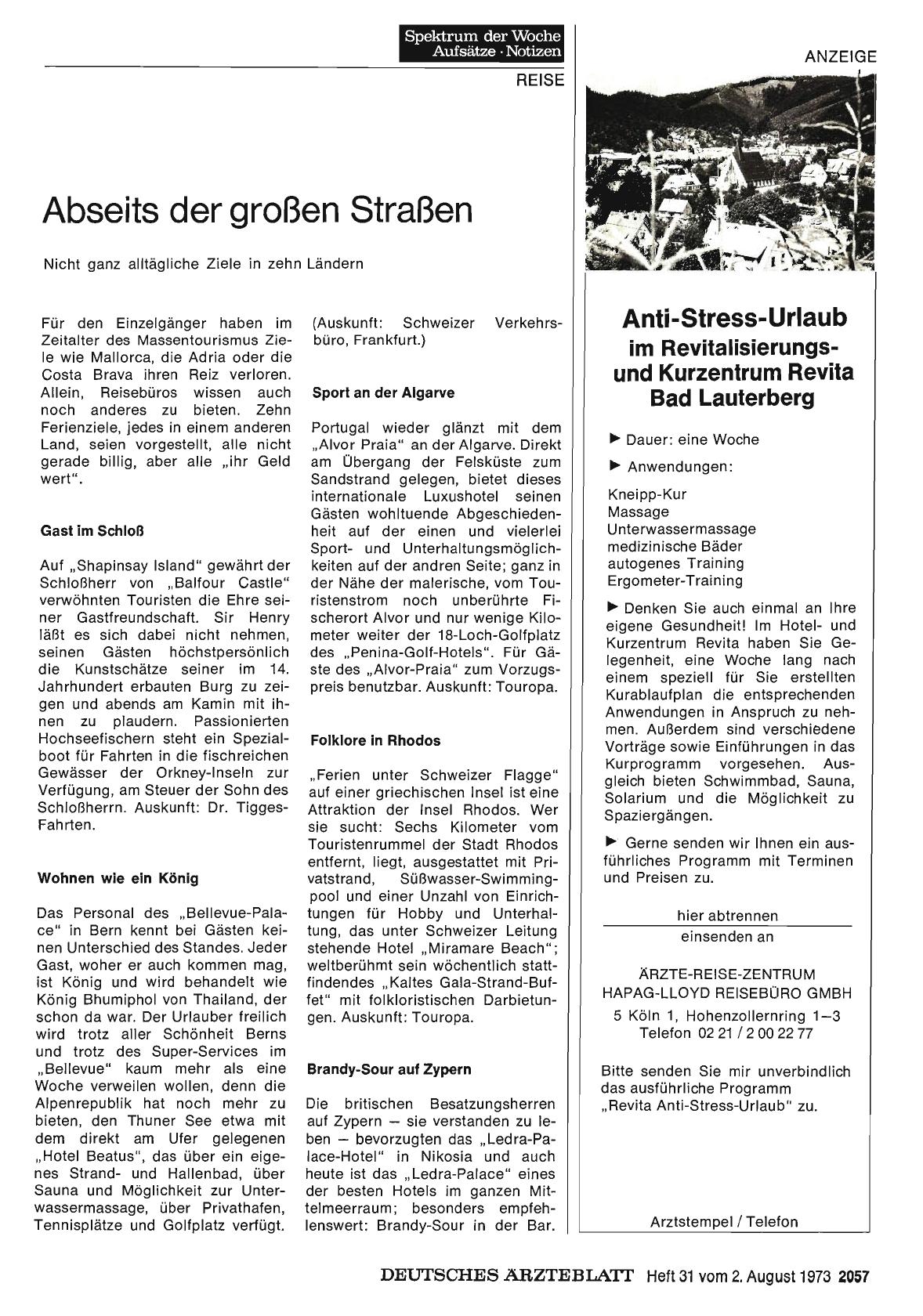 Vorschauseite 1: Abseits der großen Straßen: Nicht ganz alltägliche Ziele in zehn Ländern