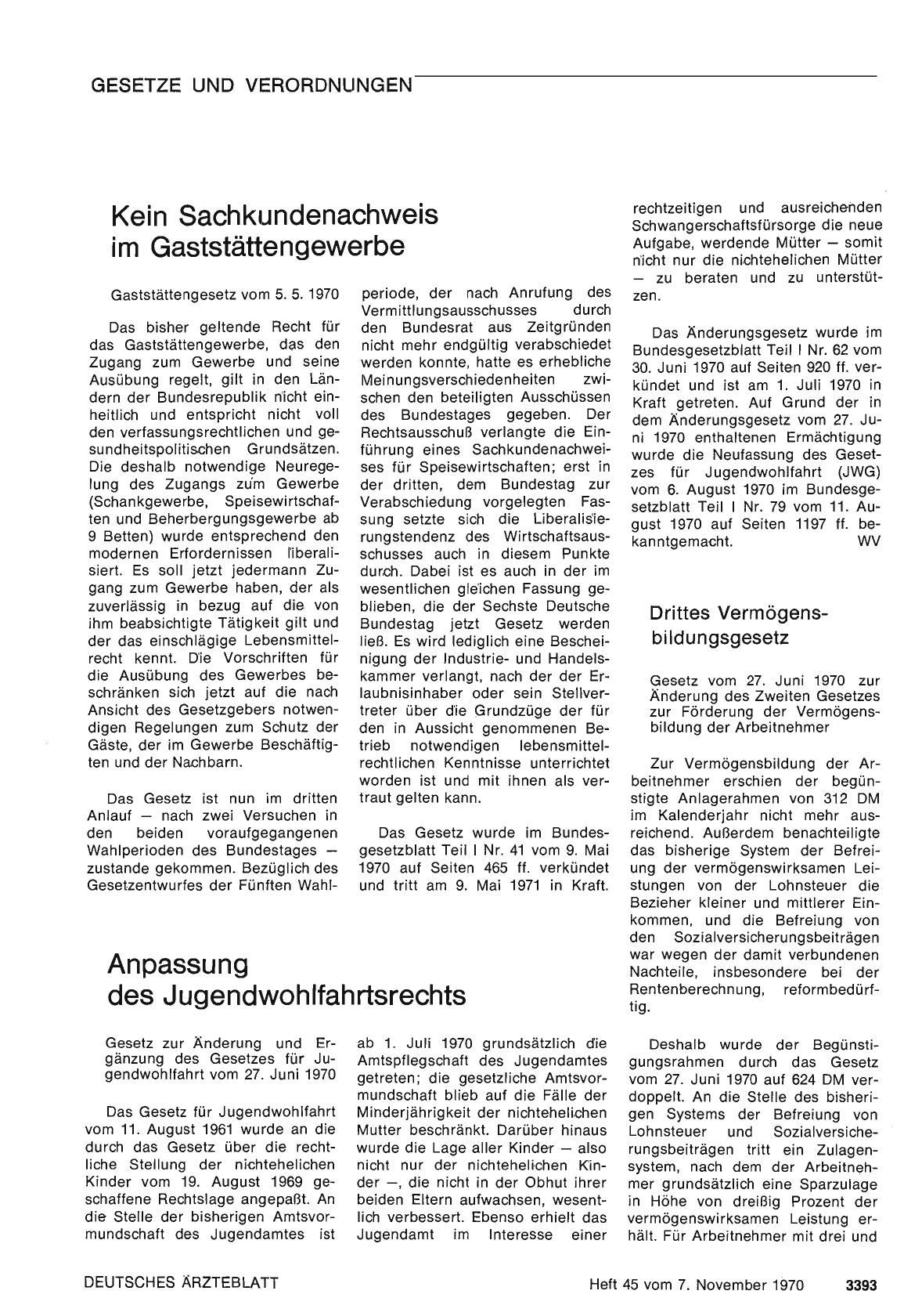 Vorschauseite 1: Drittes Vermögensbildungsgesetz