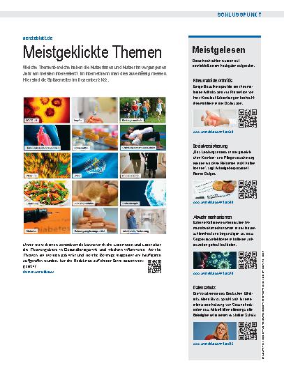 Vorschauseite 1: Meistgelesen