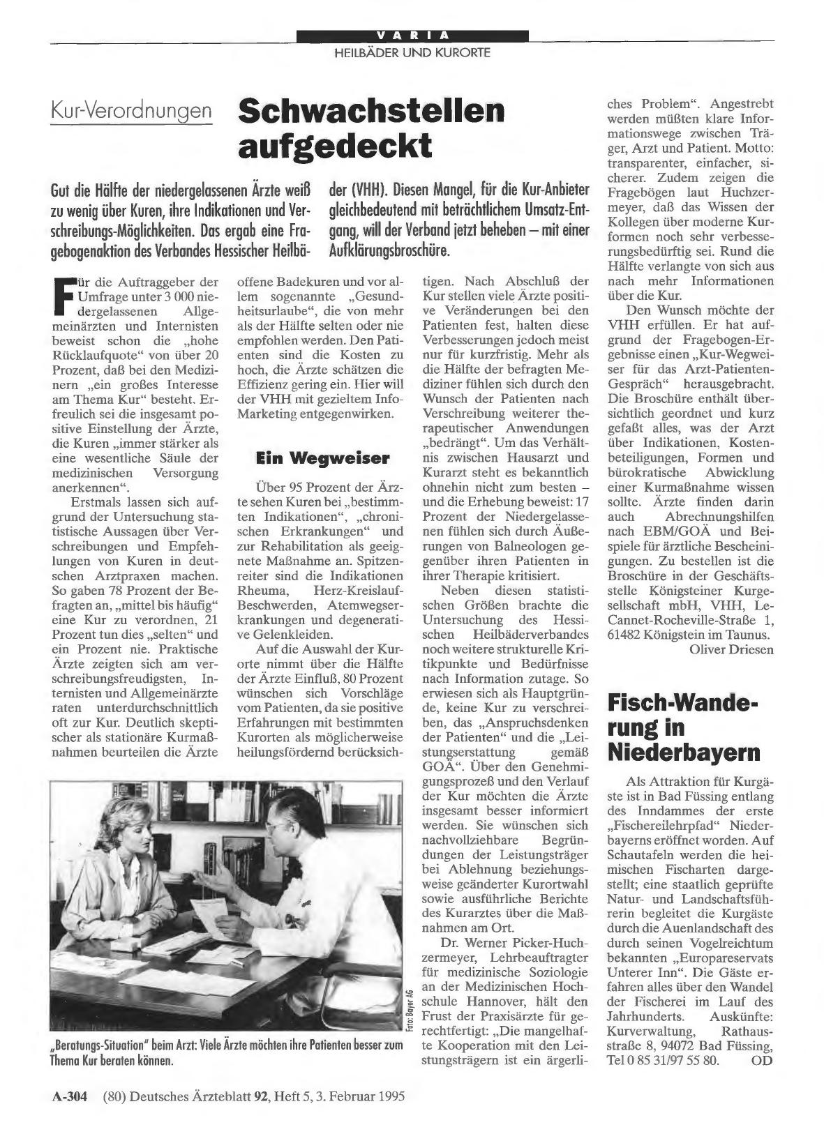 Vorschauseite 1: Kur-Verordnungen: Schwachstellen aufgedeckt