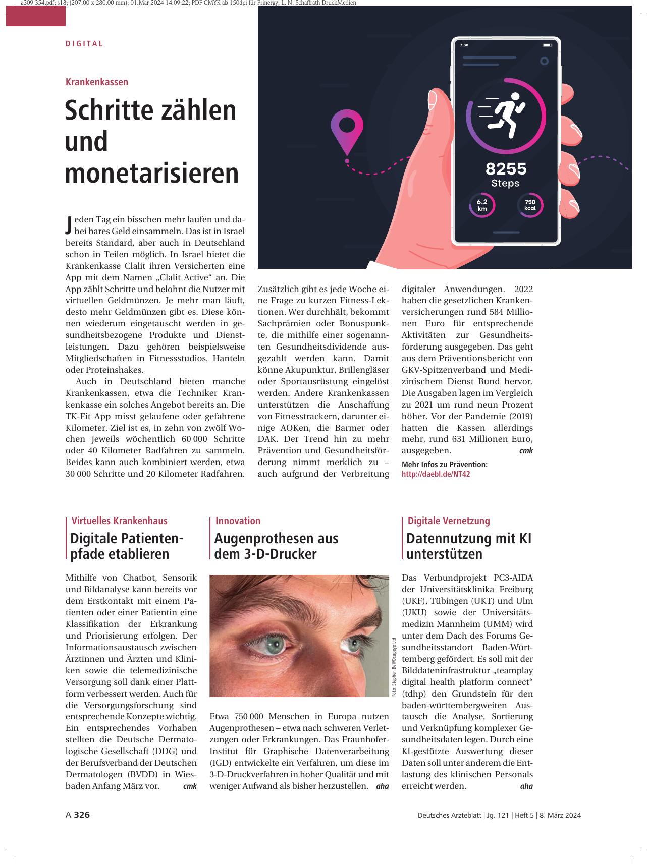 Vorschauseite 1: Digitale Vernetzung: Datennutzung mit KI unterstützen