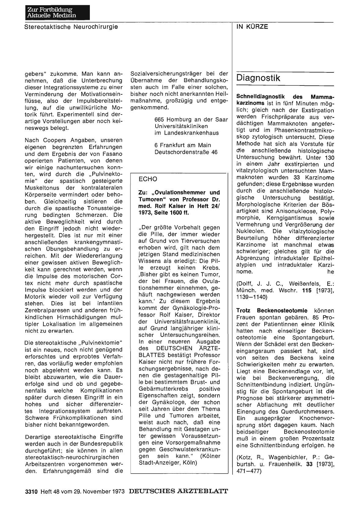 Vorschauseite 1: ECHO