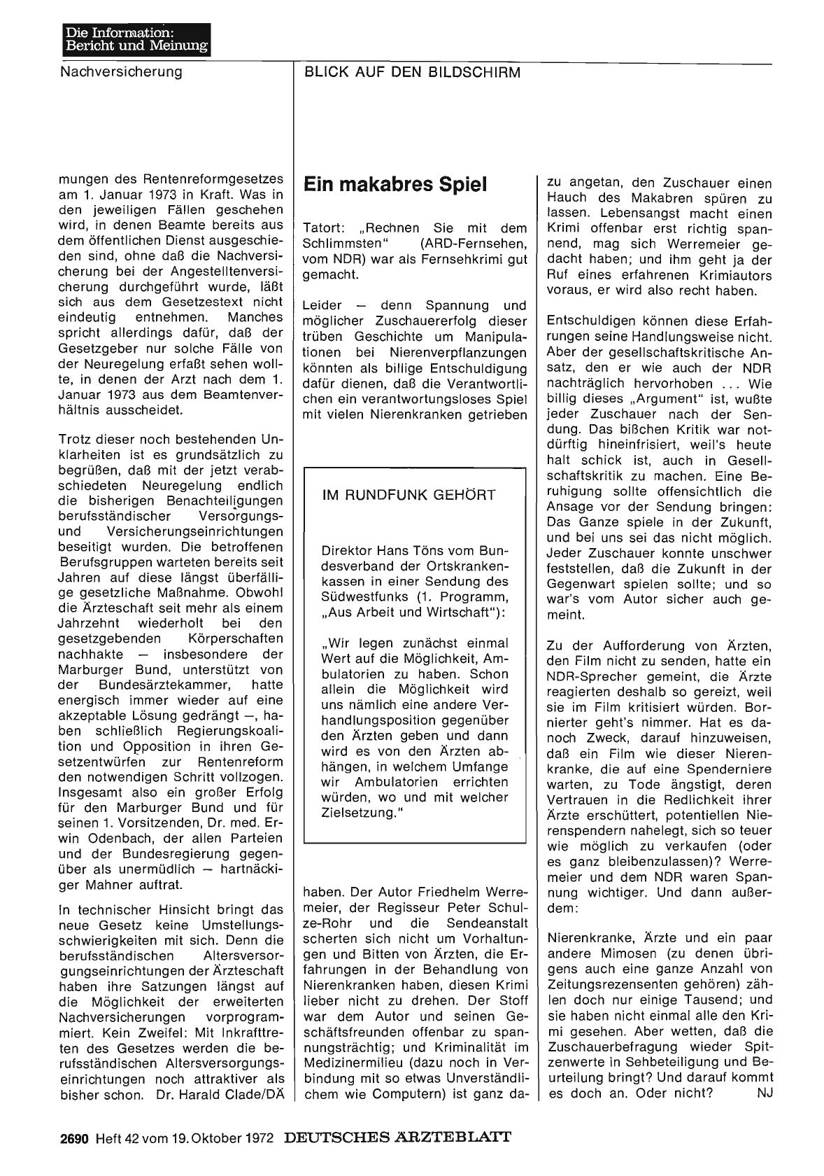 Vorschauseite 1: Ein makabres Spiel