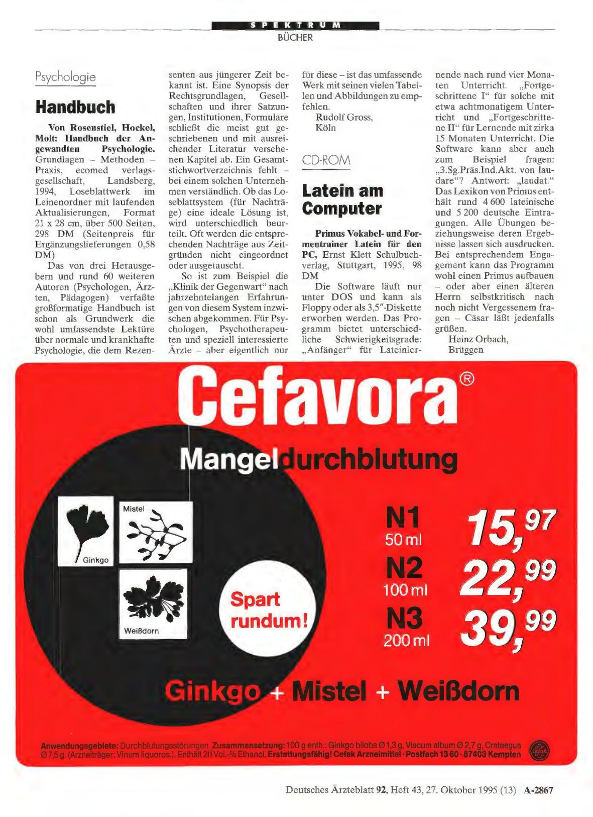 Vorschauseite 1: CD-ROM: Latein am Computer